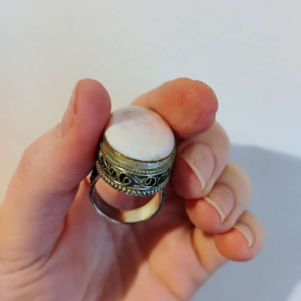 Unique Sterling Silver Ring - image 8